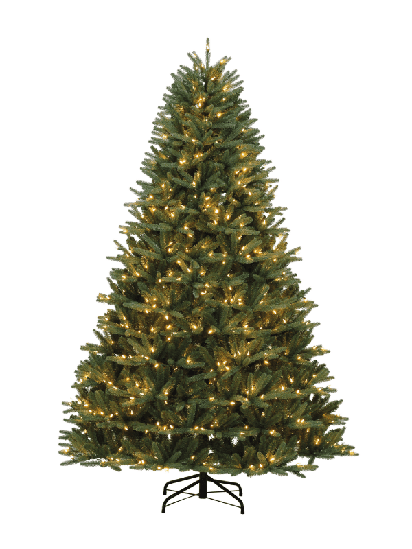Festive - pre-lit fraser fir tree - 180cm