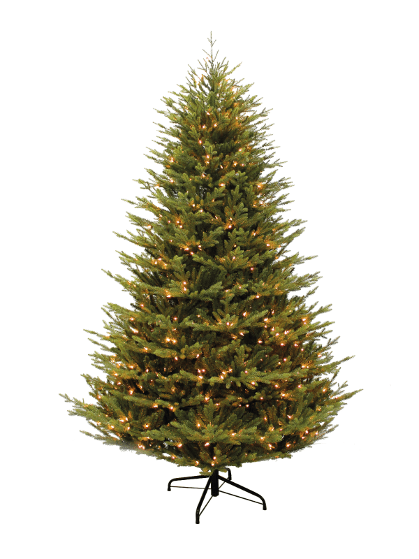 Festive - pre-lit grand Keswick pine tree - 180cm