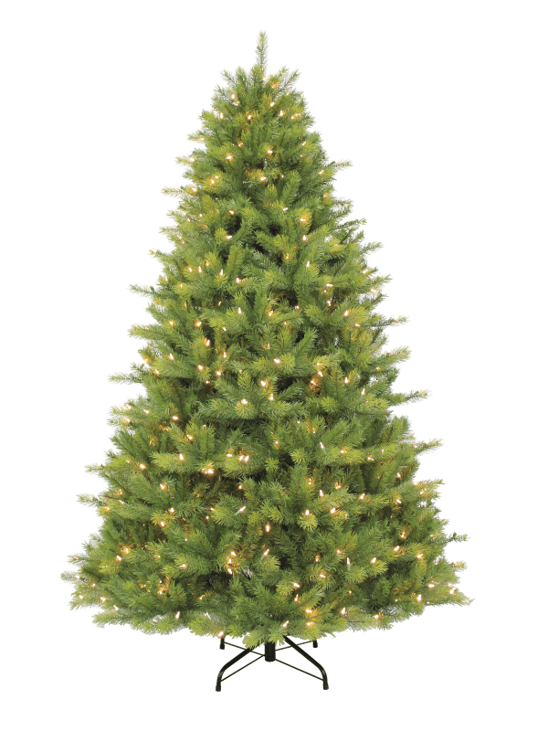 Festive - pre-lit Kensington fir tree - 180cm
