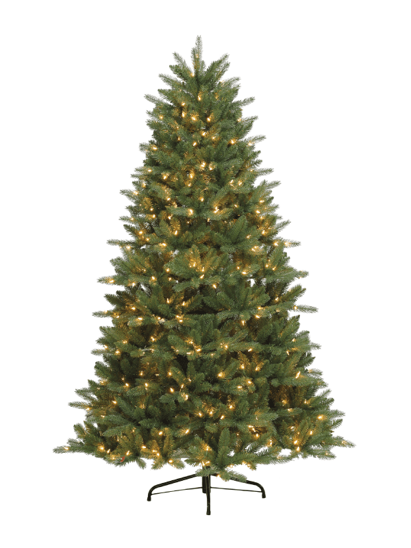 Festive - pre-lit Bryson spruce tree - 210cm