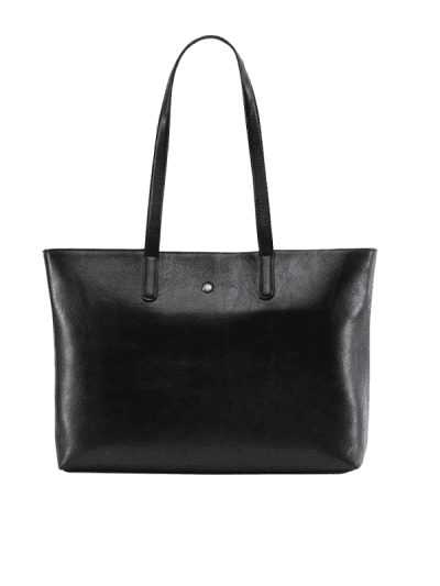 Jekyll & Hide - large ladies shopper - black