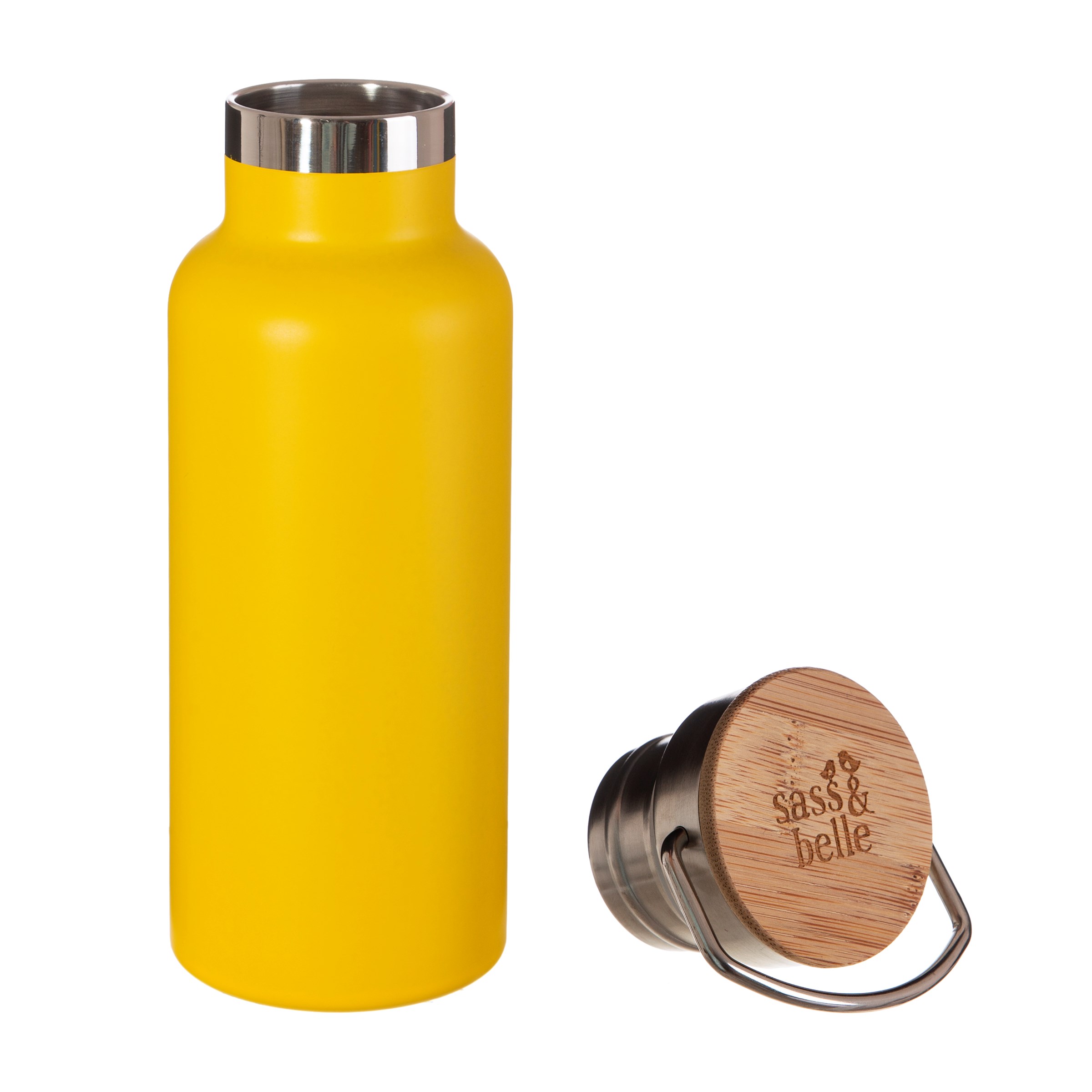 Mustard Yellow Water Bottle of Derby