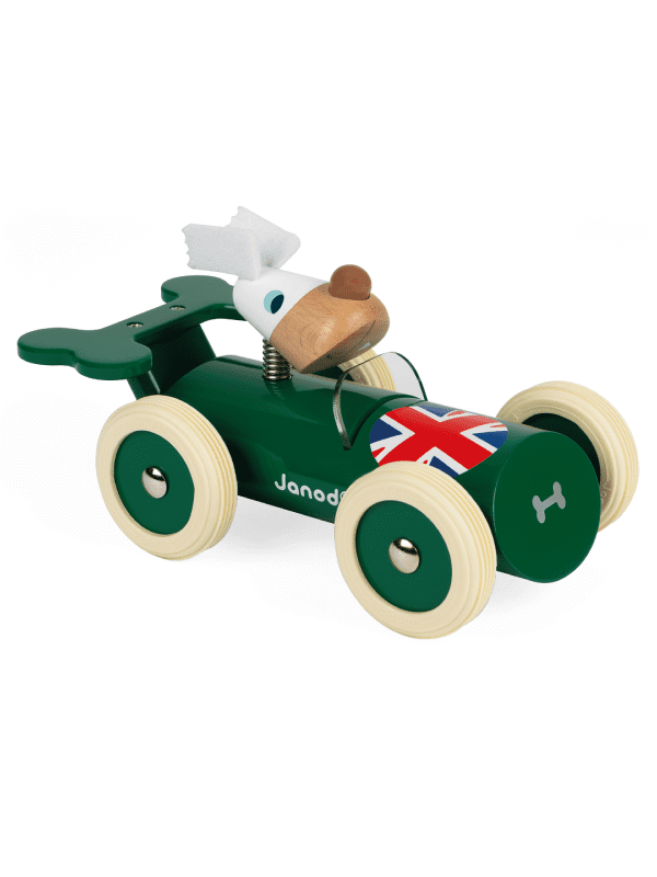 janod - Richard wooden racing car toy