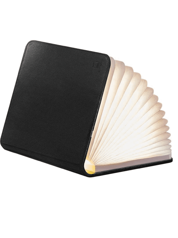 Gingko - large smart book light - black