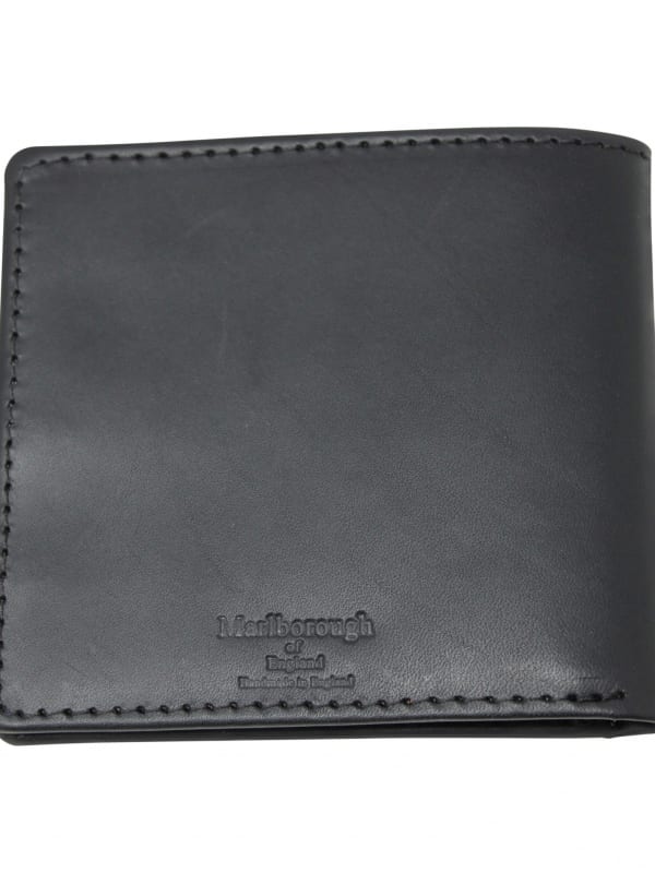 Marlborough of England black & purple leather wallet