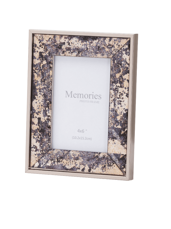 Hill interiors - bronze foil metallic frame - 4x6