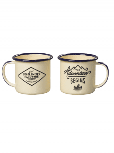 Gentlemans Hardware - enamel mug set