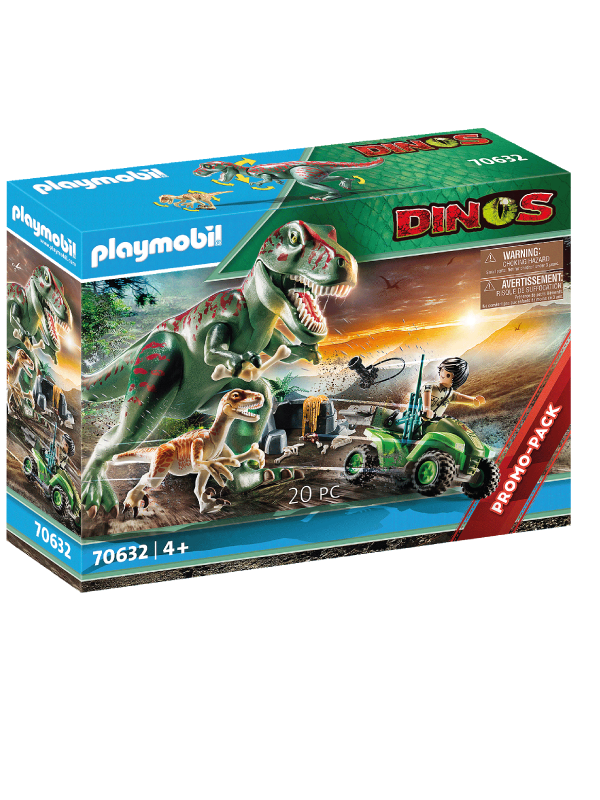 Playmobil - t-rex attack