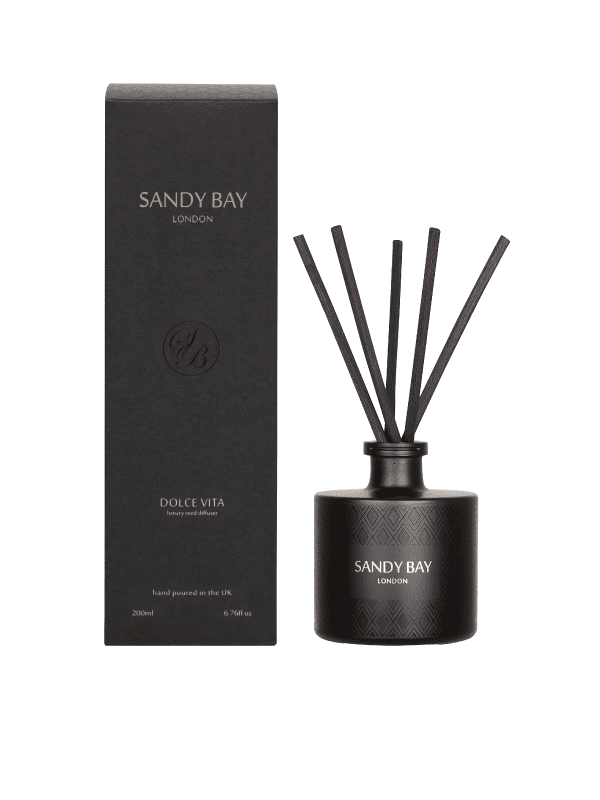 Sandy Bay - dolce vita reed diffuser with gift box