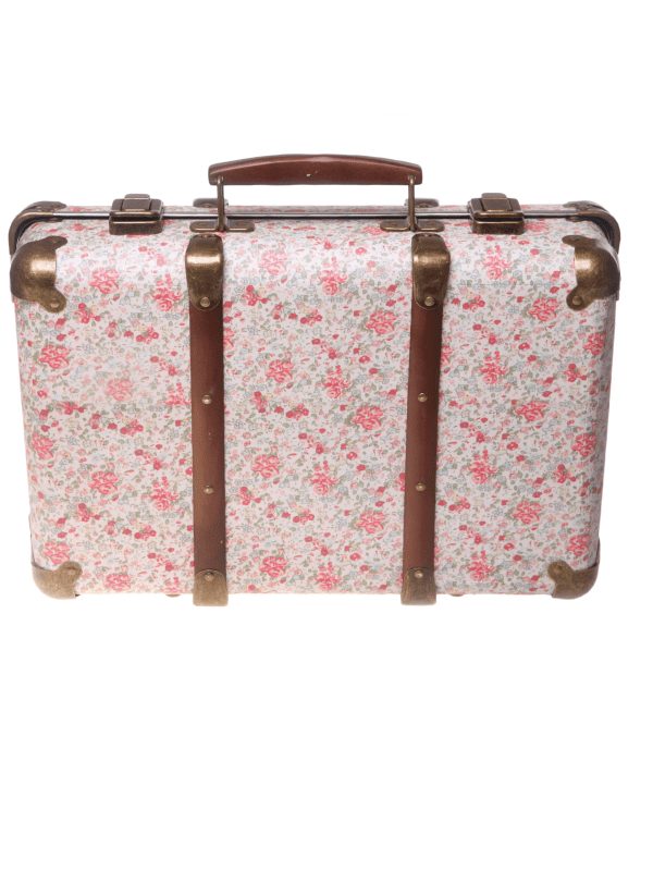 Vintage Floral Suitcase Roses - Bennetts of Derby