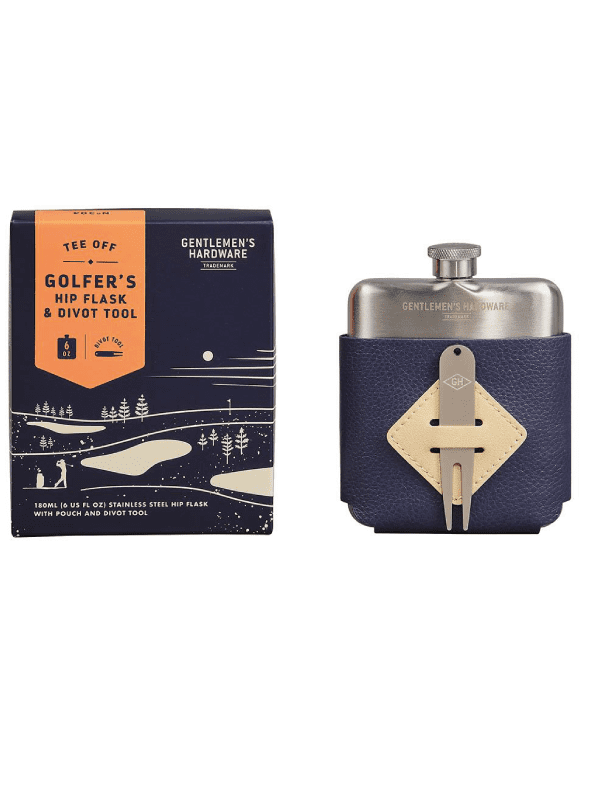 Gentlemans Hardware - golfers hip flask