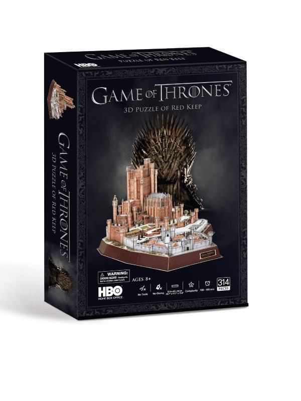 Game of Thrones 3d puzzle - red keep