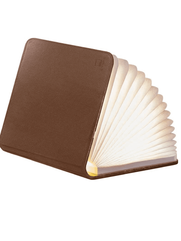 Gingko - large smart book light - brown