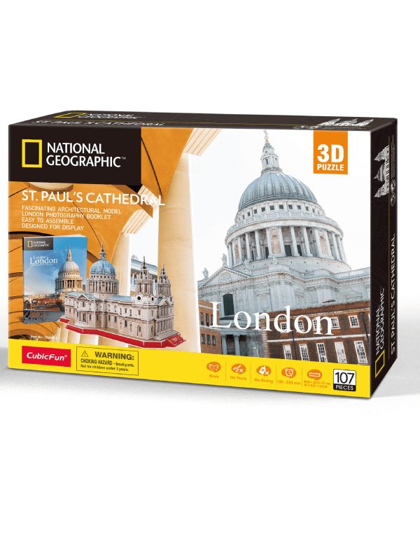 National Geographic 3d puzzle - st pauls cathedral