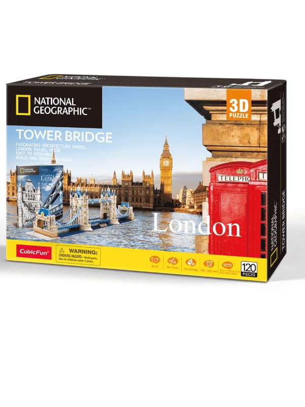 National Geographic 3d puzzle - tower bridge