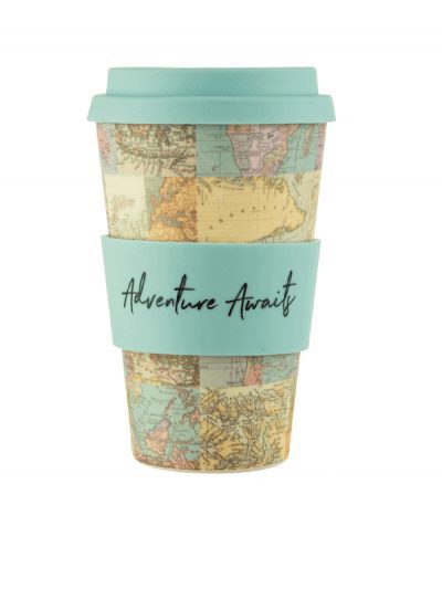 Sass & Belle - world map coffee cup