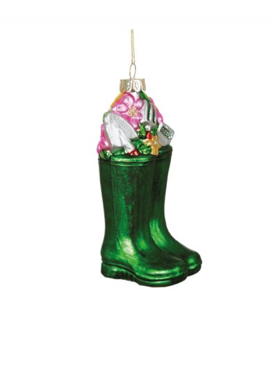 Sass & Belle wellington boot decoration