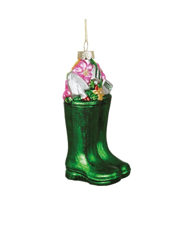 Sass & Belle wellington boot decoration