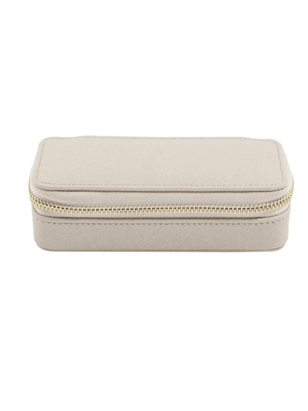 Stackers - travel jewellery box - taupe