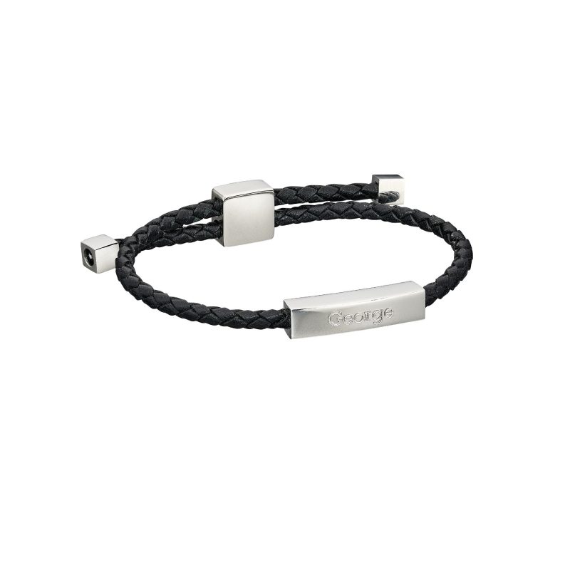 'Son' Leather Bracelet - Bennetts of Derby