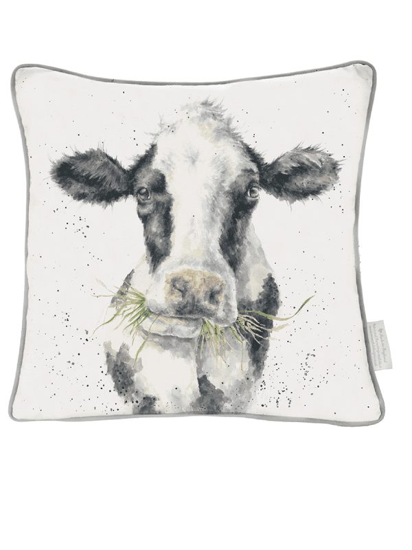 Wrendale cushion - cow