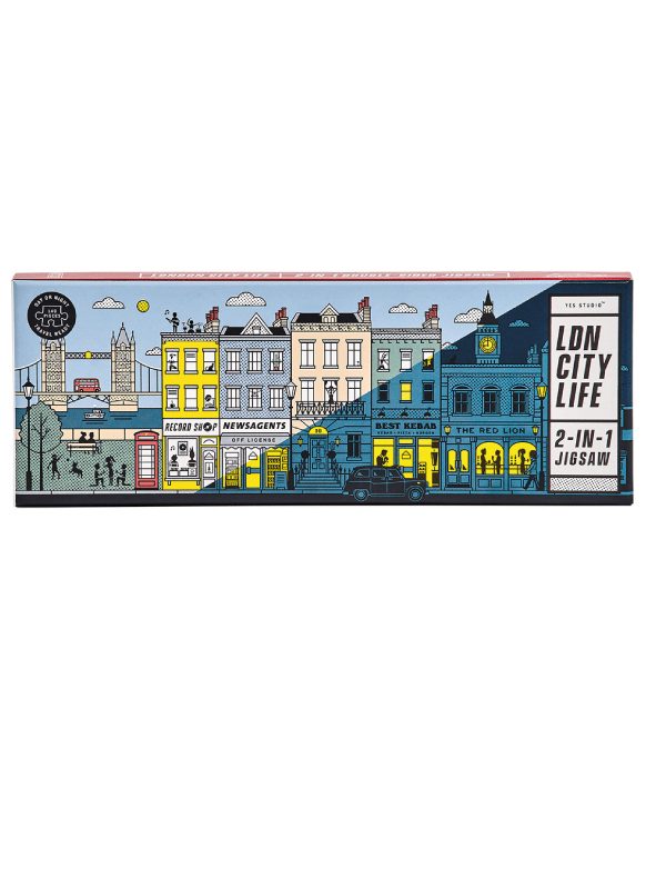 Wild & Wolf - London double-sided jigsaw