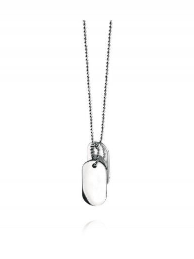 Fred Bennett - oval dog tags