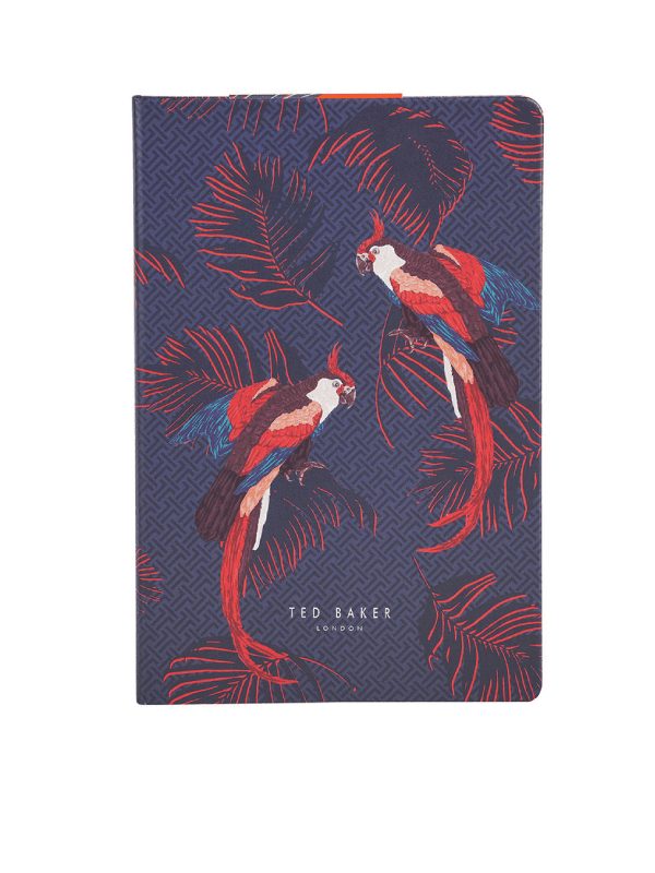 Ted Baker - parrot a5 notebook