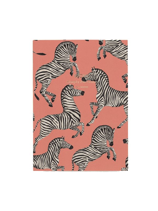 Wouf - A6 notebook - zebra