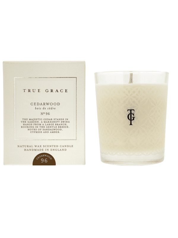 True Grace - cedar wood candle