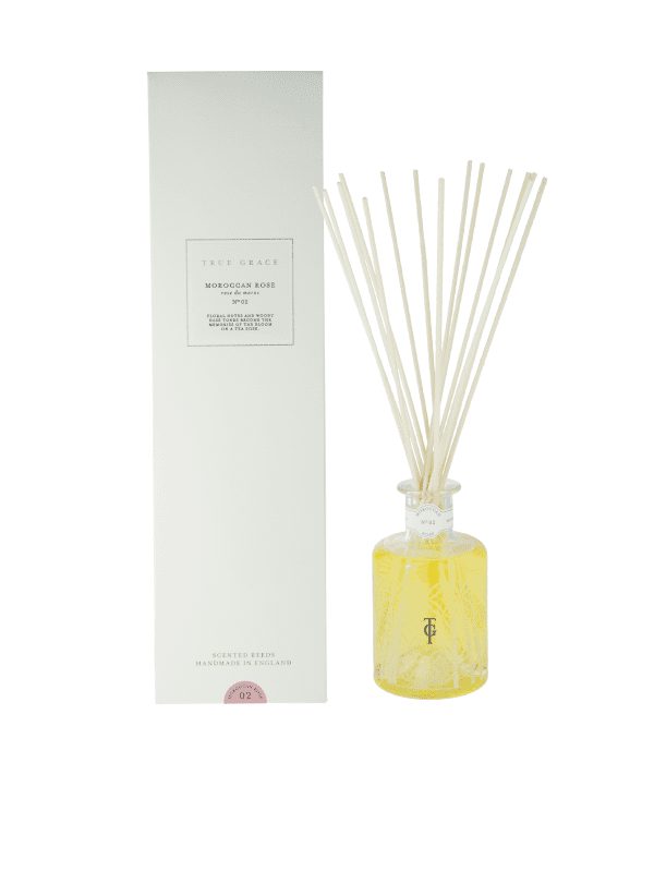 True Grace - Moroccan Rose reed diffuser