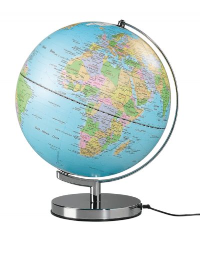 Wild & Wolf Traditional Globe plugged in