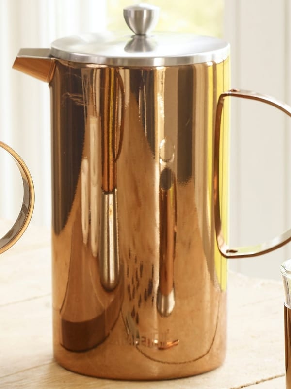 La Cafetiere 8 cup cafetiere copper