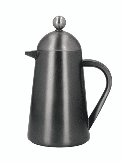 La Cafetiere 3 cup cafetière gun metal grey