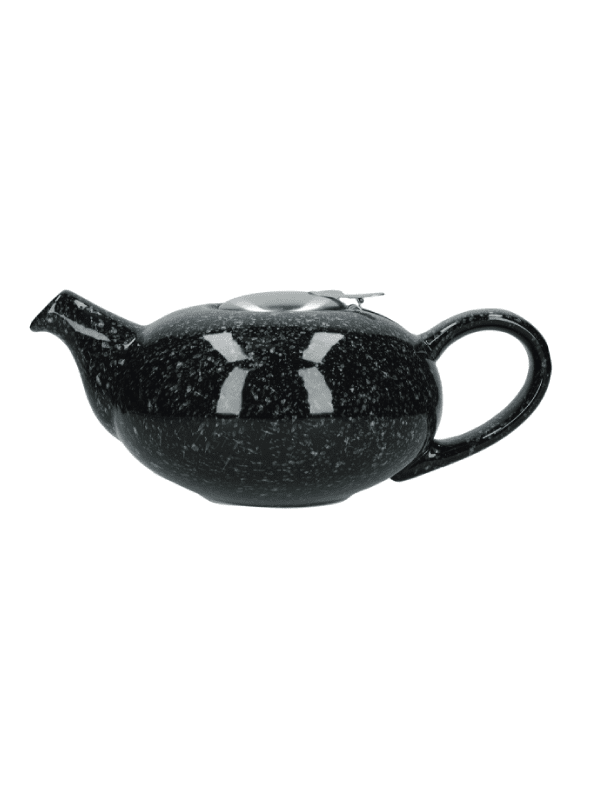 London Pottery 4 cup teapot - gloss black, kitchen accessory