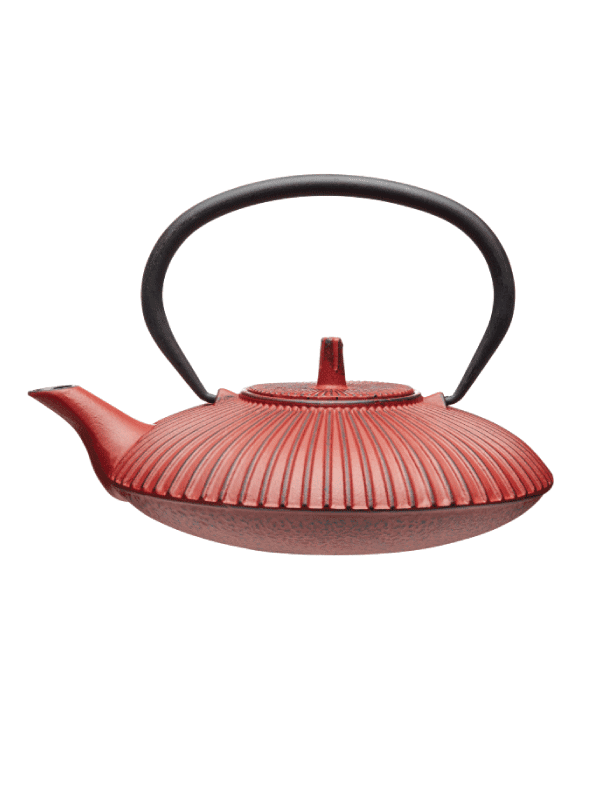 Le Express cast iron teapot - red, kitchen accessory
