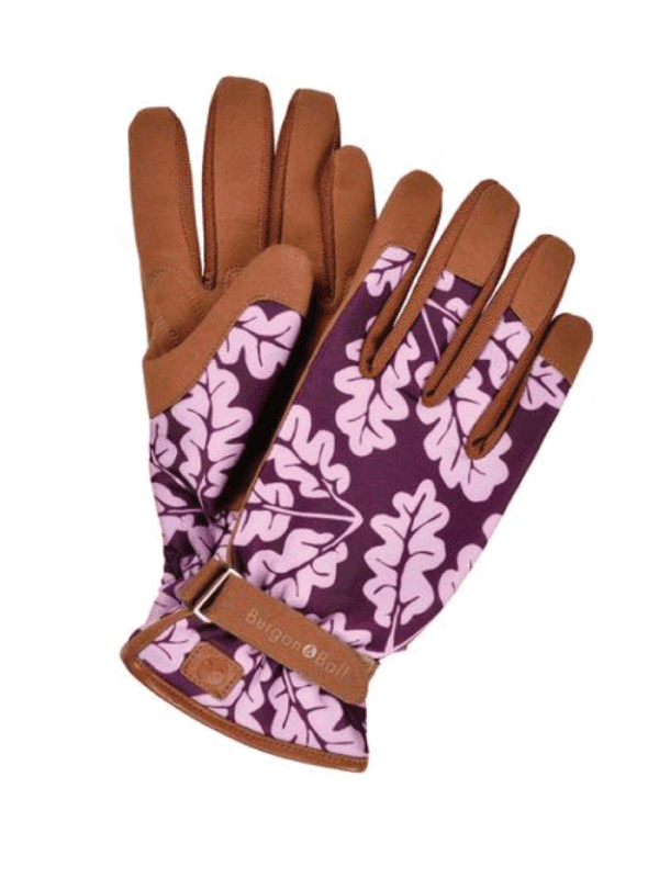 Burgon & Ball gardening gloves plum