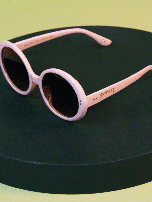 powder pink sunglasses