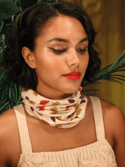powder leaf headband