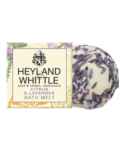 Leyland and whittle citrus and lavender bath melt