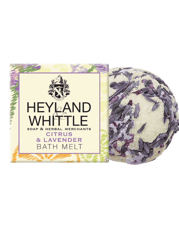 Leyland and whittle citrus and lavender bath melt