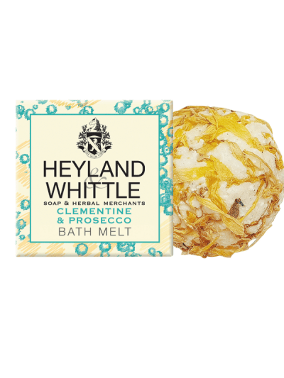 Heyland and whittle clementine rose bath melt