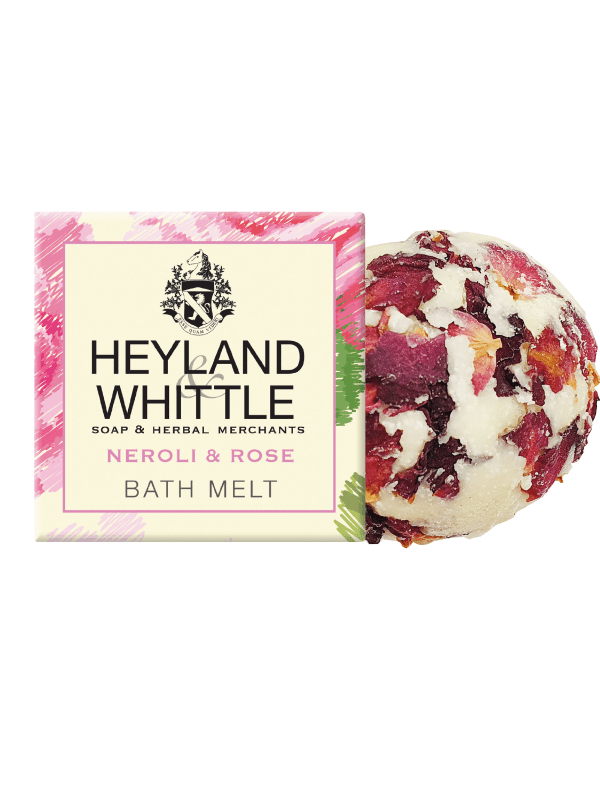 Leyland and whittle neroli and rose bath melt