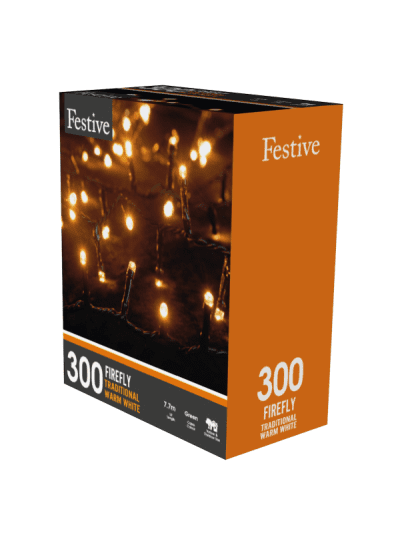 festive 300 warm white lights