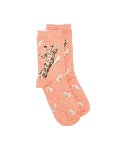 wrendale giraffe socks