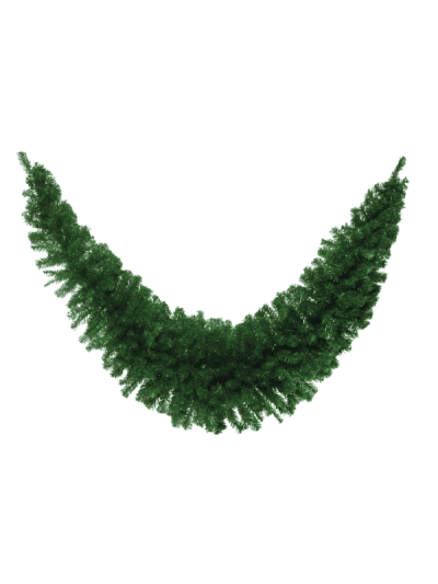 festive 270cm green garland