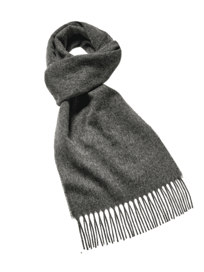 Bronte by moon plain grey scarf