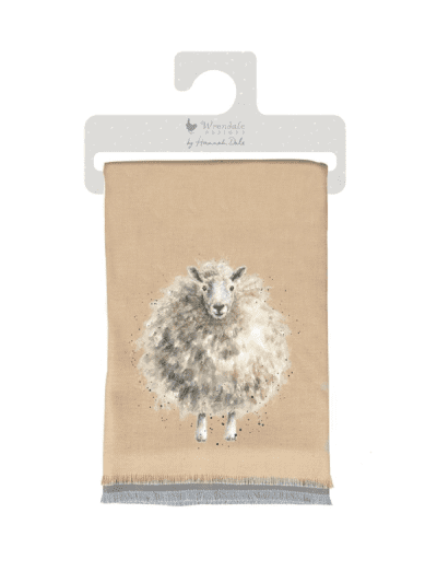 wrendale sheep winter scarf