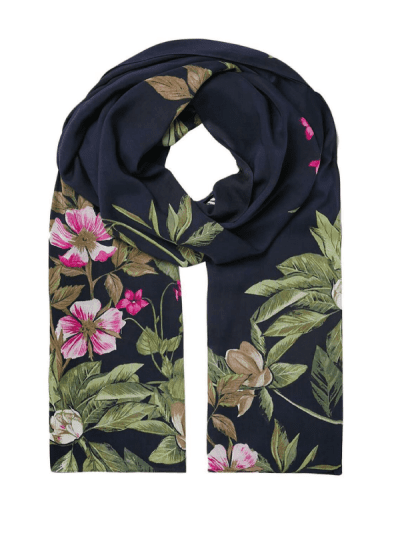 joules conway flower print scarf