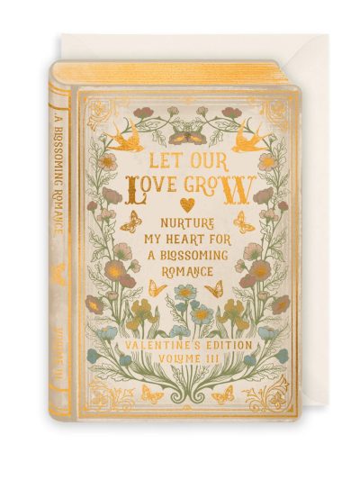 Let Our Love Grow - Story Book Valentines Card
